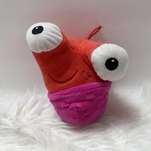 RARE ALIEN MONSTER PLUSH UNCLE MILTON INDUSTRIES RED BIG EYES STUFFED ANIMAL HTF